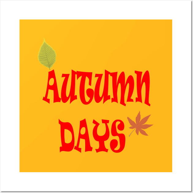 AUTUMN DAYS Wall Art by FlorenceFashionstyle